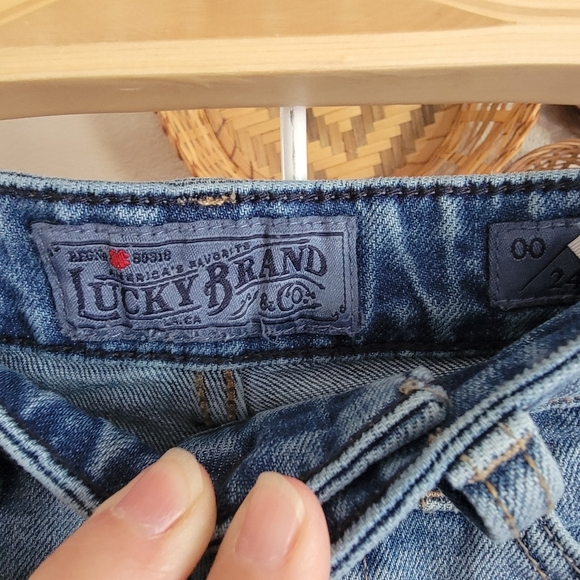 Lucky Denim Shorts with PomPoms - Picture 3 of 4